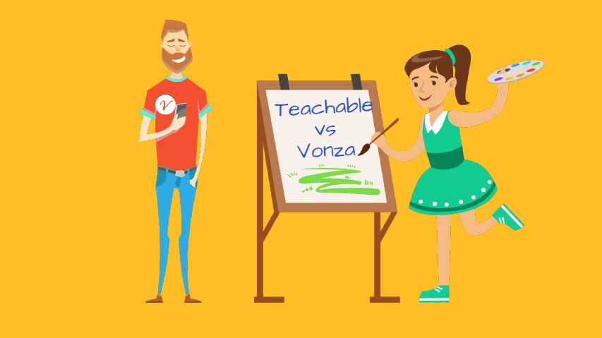 Teachable-alternative-Vonza-online-course-platform