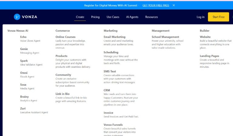 15 Best AI Tools for Entrepreneurs in 2025 - Vonza Blog